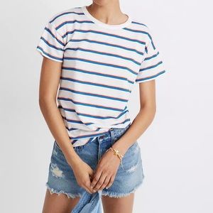 Madewell Cotton Crewneck Lighthouse New $25